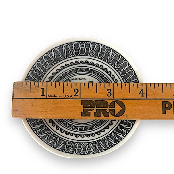 Vintage Panellinios Agora Handmade Greek Demitasse Tea Cup and Saucer EUC - Picture 11 of 13